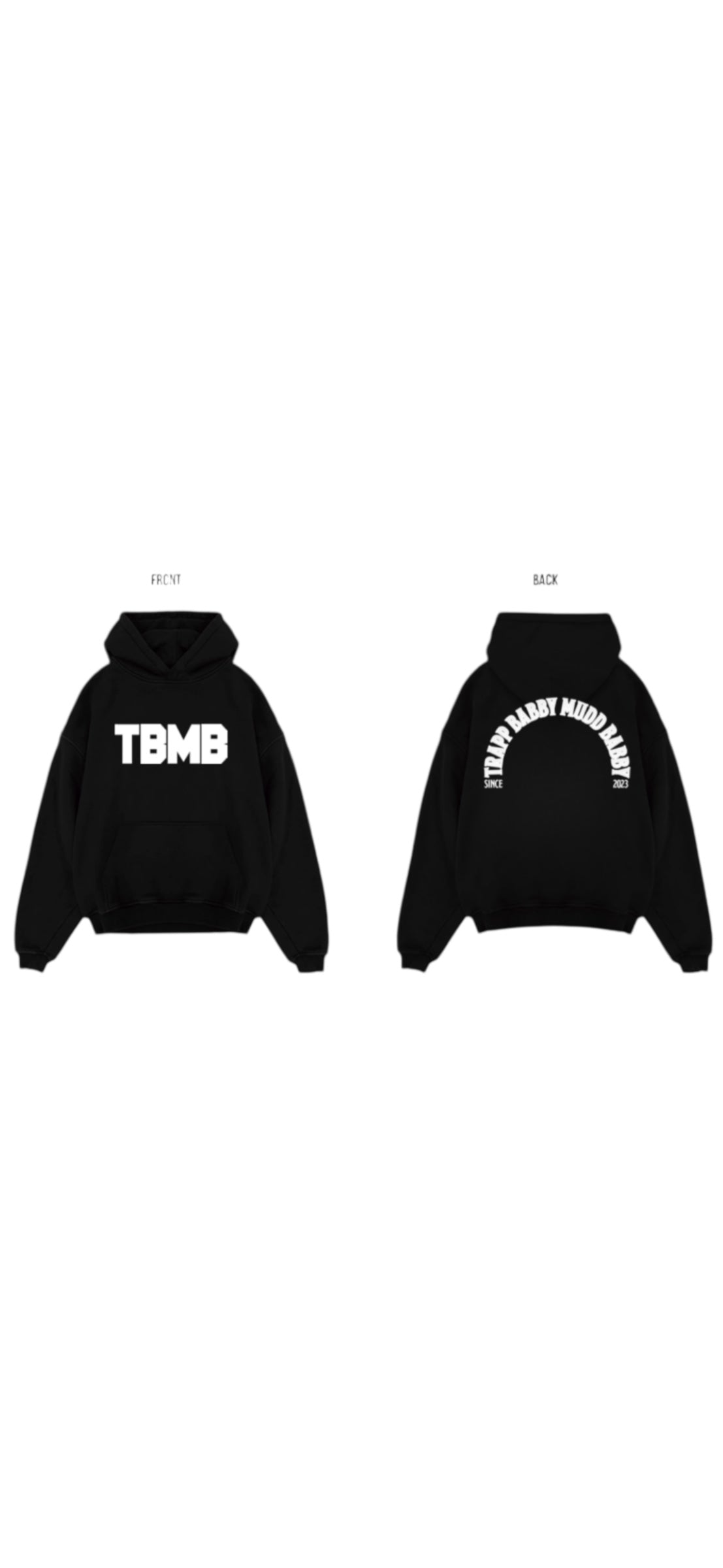 TBMB LETTERS HOODIE