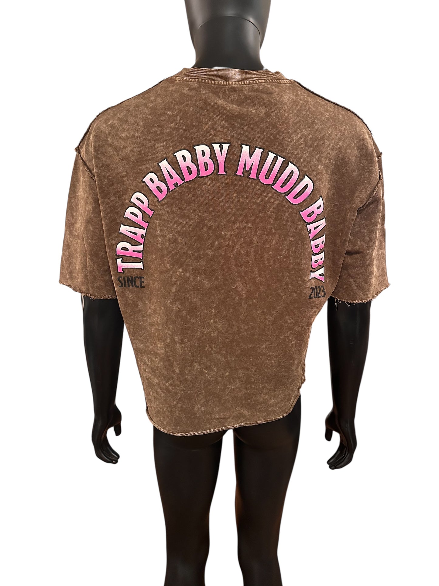 Brown Washed TBMB Tshirt