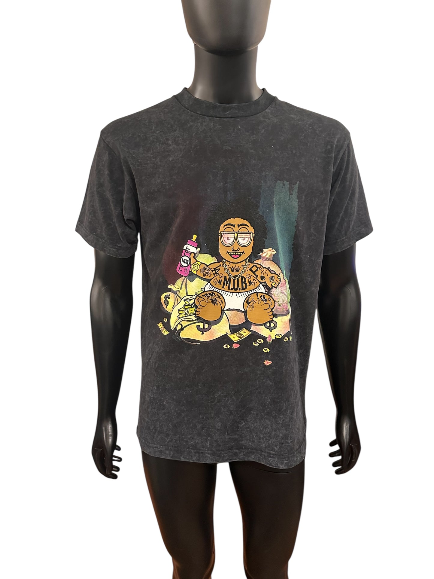 Washed Black TBMB Tshirts